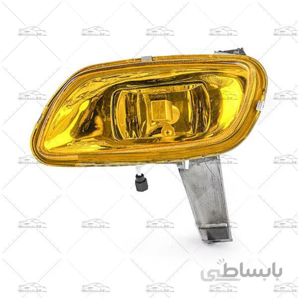 مه شکن جلو طلایی شیشه صاف پژو پارس