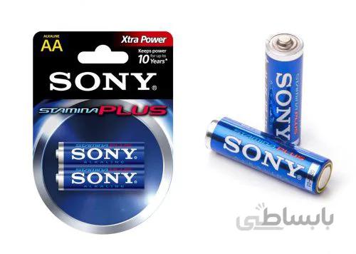 باتری قلمی آلکالاین سونی مدل Stamina Plus بسته 2 عددی