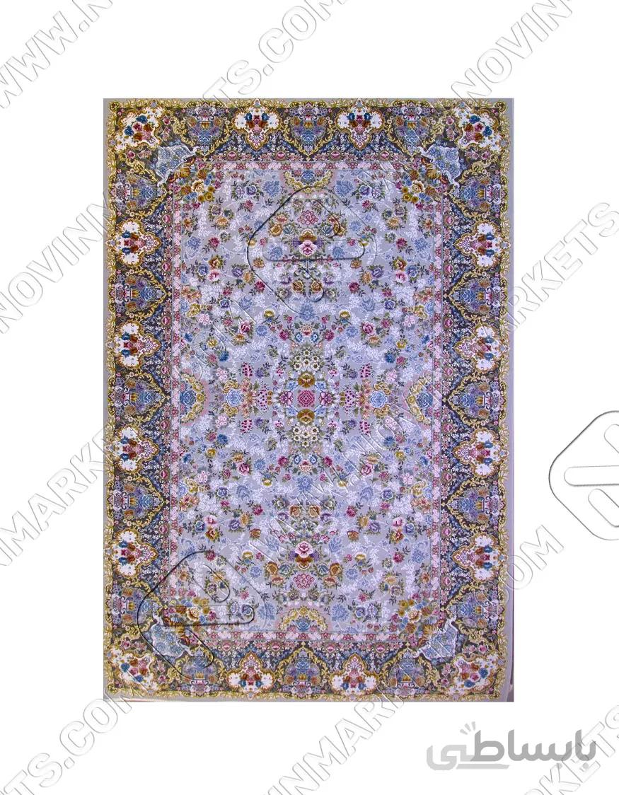 فرش رویای کمال طرح افشان رز فیلی ا Carpet of Royaye Kamal