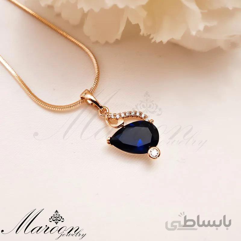 گردنبند سافایر مارون CN195