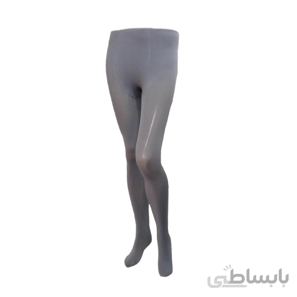جوراب شلواری رنگ خاکستری روشن کد PH464