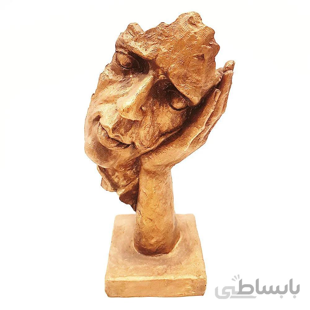 مجسمه رخ احساس برنز
