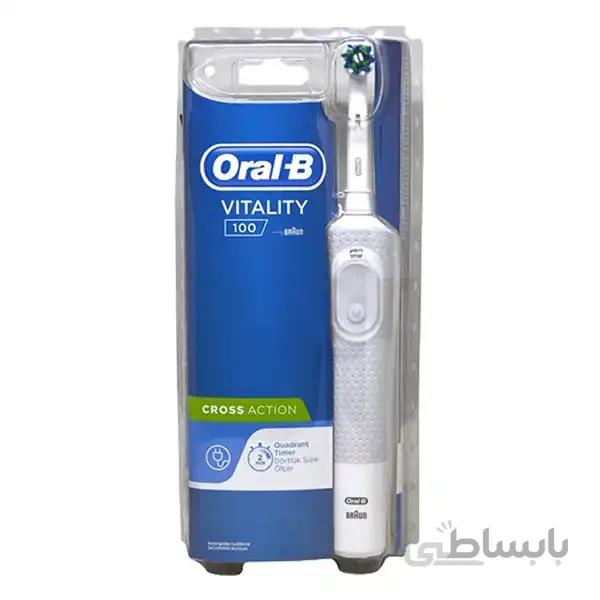 مسواک برقی اورال بی مدل Vitality 100 Cross Action