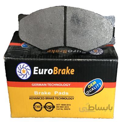 لنت ترمز جلو Euro Brake کاروان