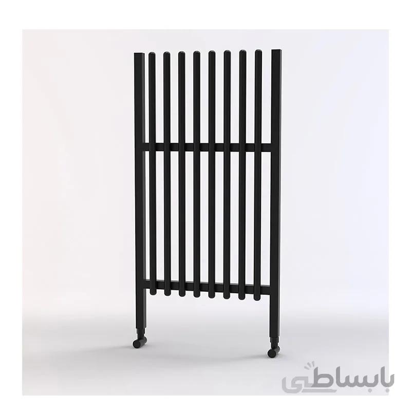 حوله خشک کن آلومینیوم مشکی لاکچری طرح 1