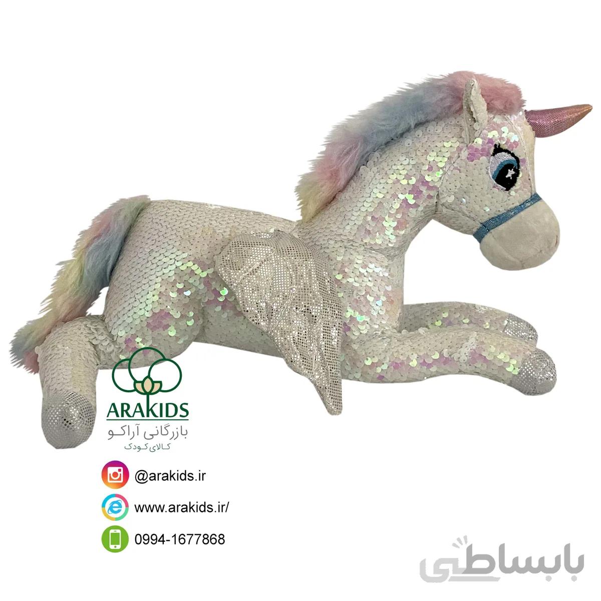 اسب تک شاخ پولکی 30 سانتی کد 14373
