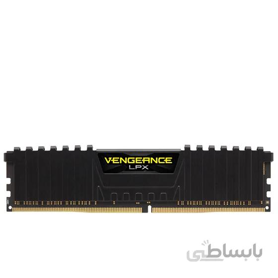Corsair VENGEANCE LPX 8GB DDR4 DRAM 2400MHz ا رم کامپیوتر کورسیر مدل Vengeance LPX 2400MHZ DDR4 ظرفیت 8 گیگابایت