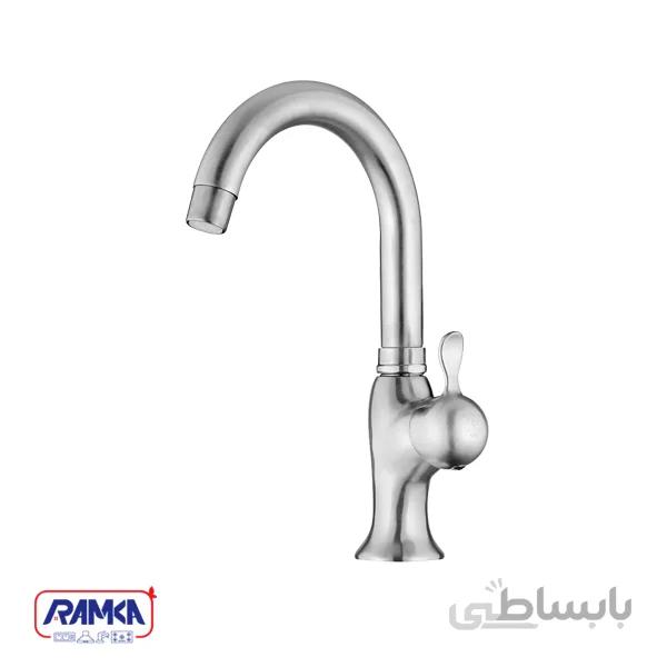 شیر روشویی متحرک تیدا استیل کاویان