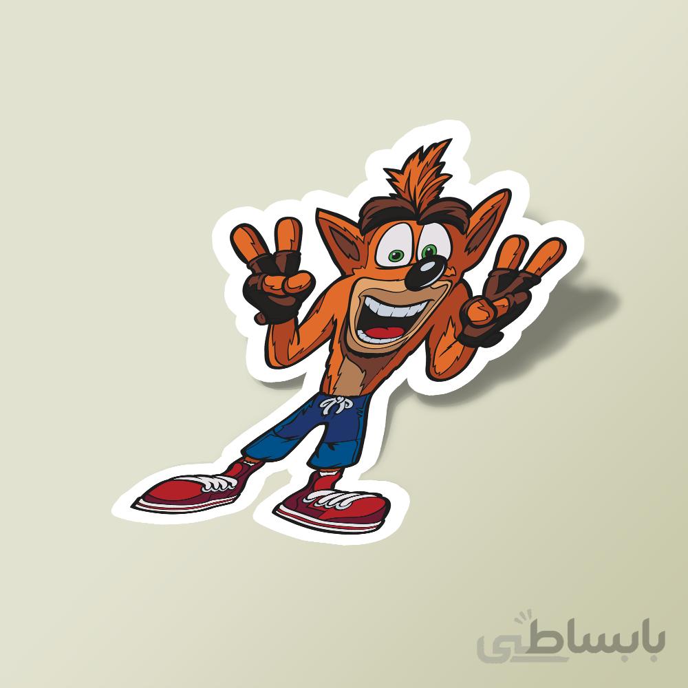 استیکر crash victory