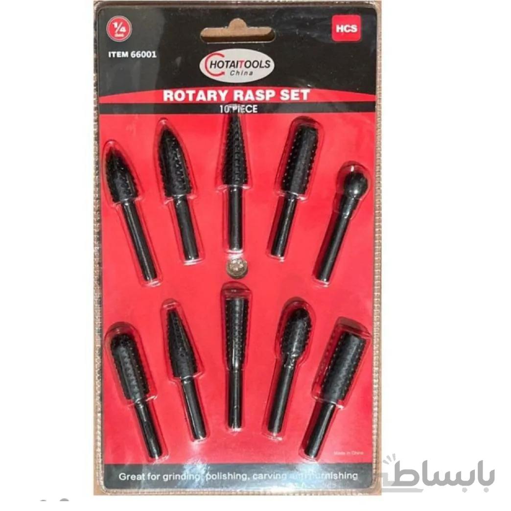 مجموعه 10 عددی فرز فرم چوب ساب هوتال تولز مدل 66001