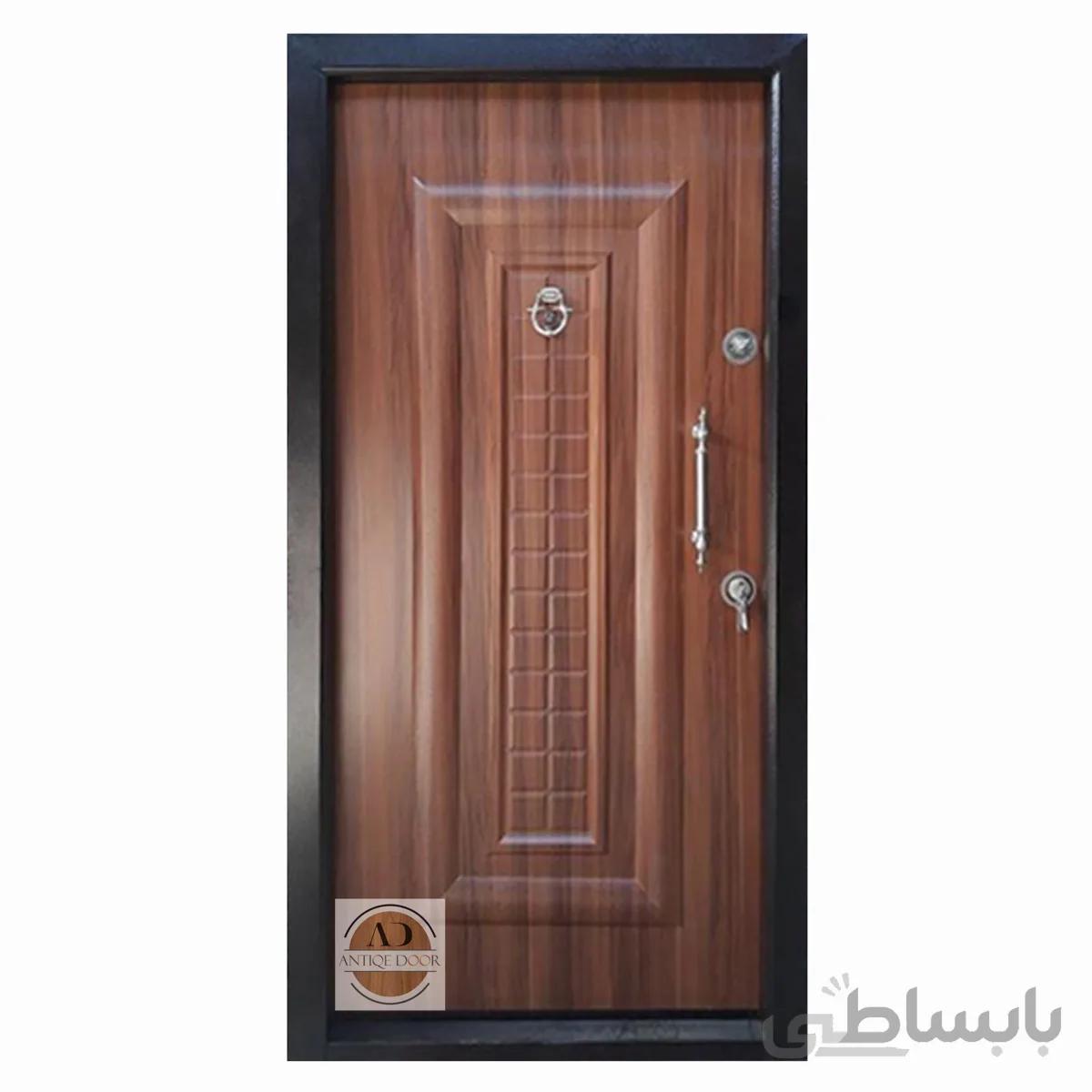 درب ضد سرقت ونوس گردو جنگلی - 105*210 / راست بازشو