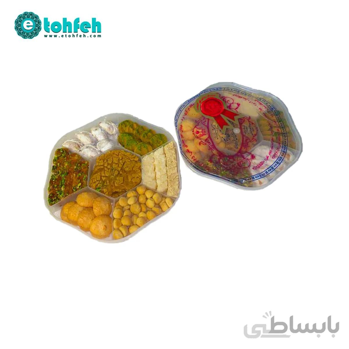 شیرینی مخلوط گرد