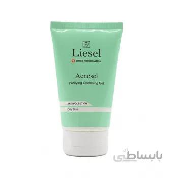 ژل شستشوی پوست چرب آکنه سل لایسل ا Liesel Acnesel Purifying Cleansing Gel