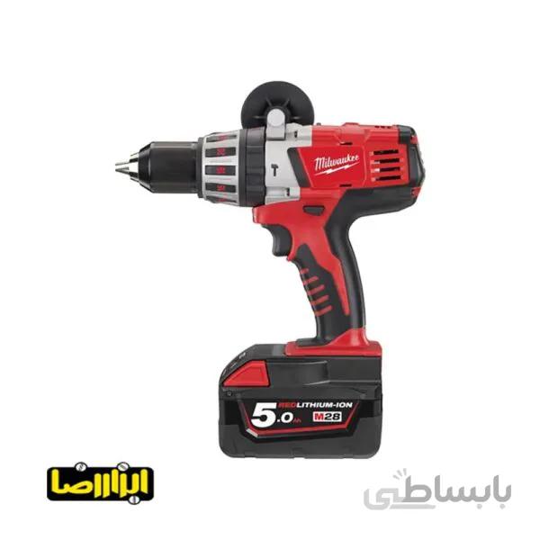 دریل پیچ گوشتی چکشی شارژی میلواکی مدل HD28PD-502C