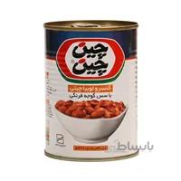 کنسرو لوبيا چيتي قوطي آسان بازشو 400 گرمي چين چين