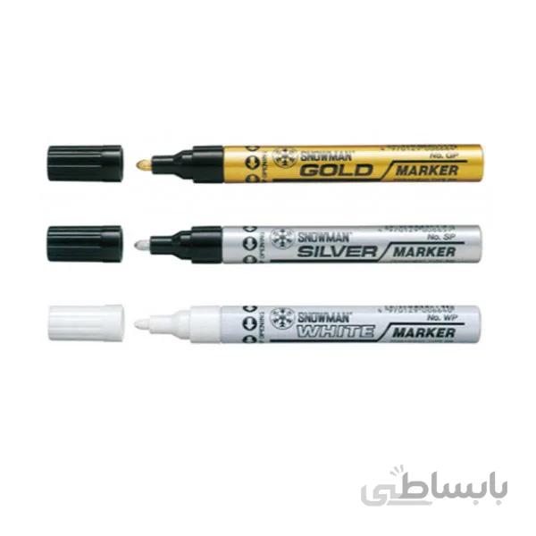 ماژیک اسنومن مدل GP-12 مجموعه 3 عددی ا snowman