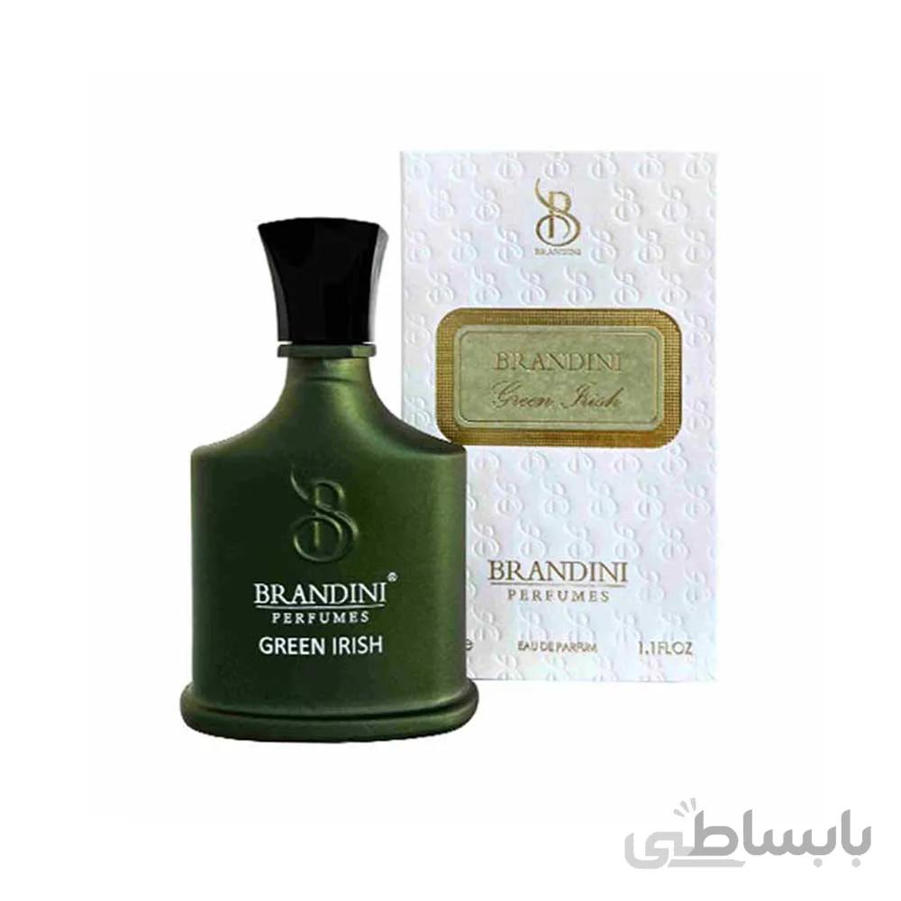 عطر مردانه برندینی مدل Green irish حجم 33 میل ا Brandini Green irish Eau De Parfum For men 33ml
