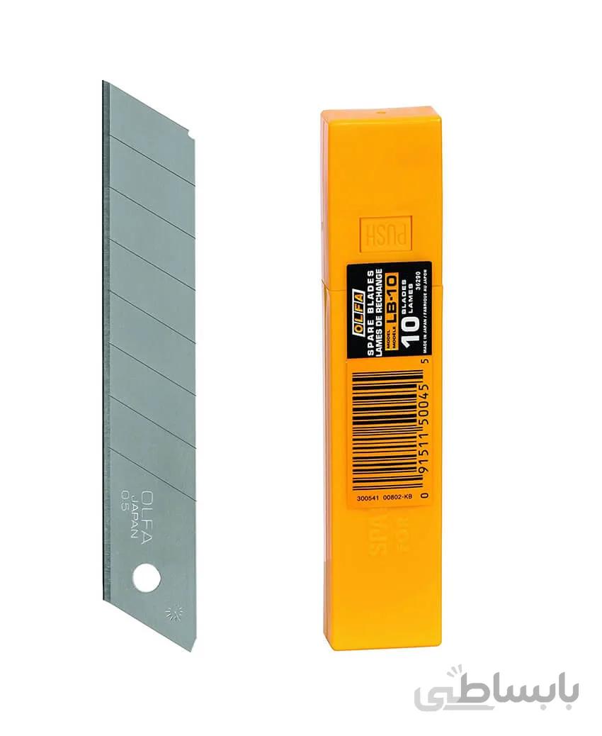 تیغ کاتر الفا LB.10 تعداد تیغ 10pcs
