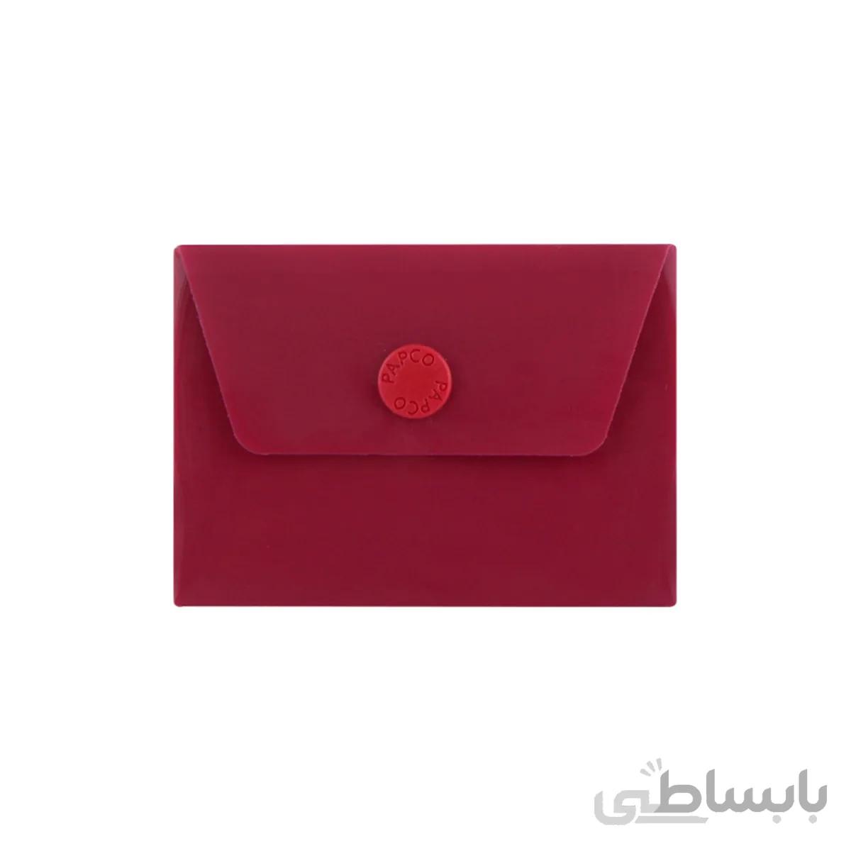 پاکت دکمه دار مات 82×60 mm پاپکو