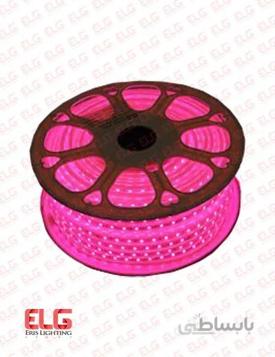 ریسه صورتی اس ام دی 5050 تراکم 60 حلقه 50 متری