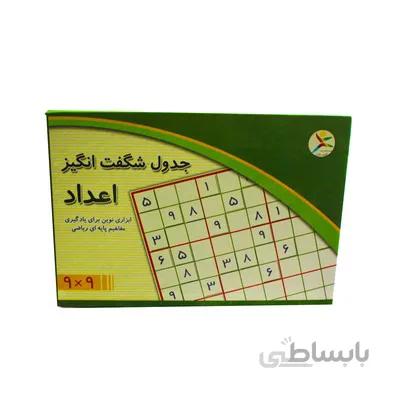 جدول شگفت انگیز اعداد 9 9
