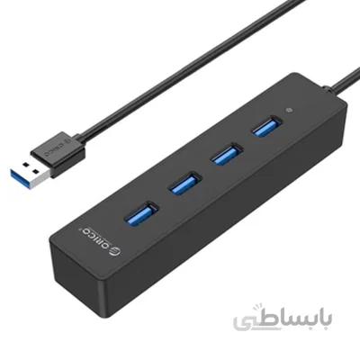 هاب 4 پورت USB 3.0 اوریکو W8PH4-U3 ا ORICO W8PH4-U3 4 Port USB 3.0 Hub