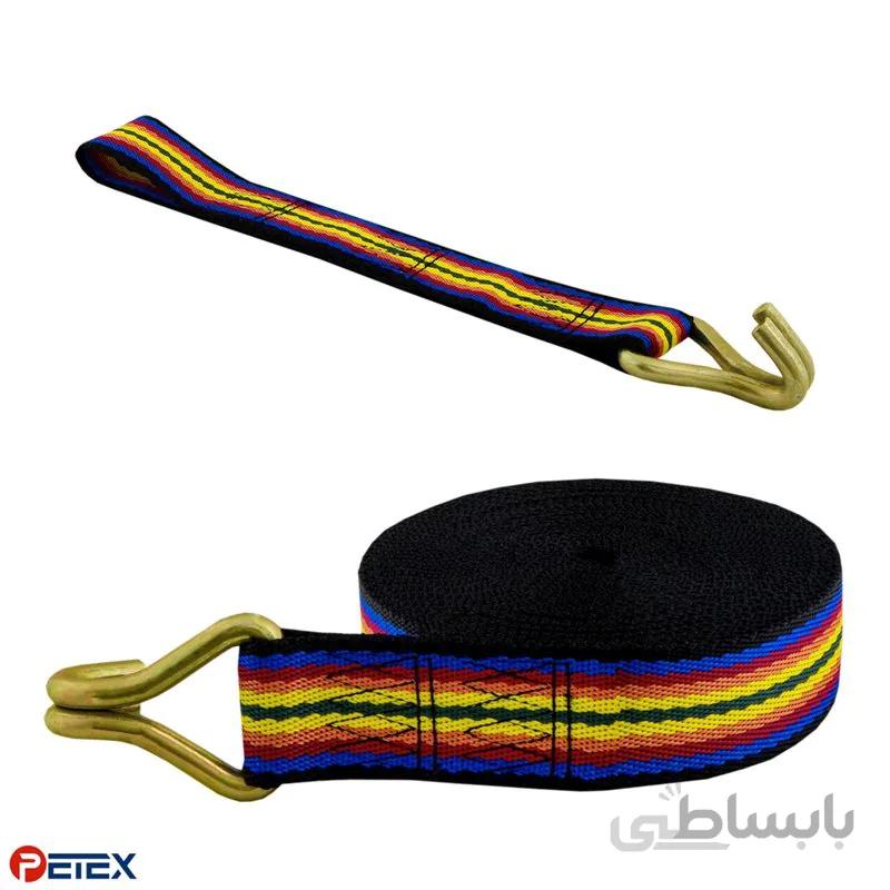 نوار تکمیل شده 2 سر قلاب تسمه جغجغه با نوار پ پ