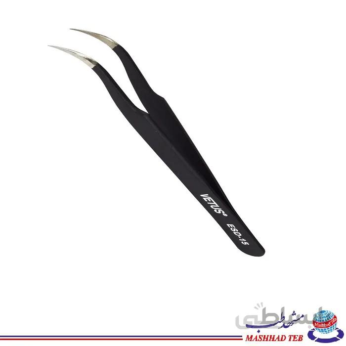 پنس سر کج نوک تیز