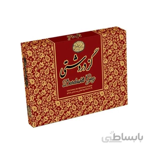 گز دردشتی 30 درصد مخلوط پسته و بادام لقمه‌ای – 400 گر