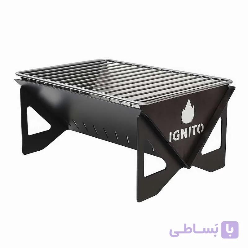 منقل گریل سفری ایگنیتو مدل دو نفره مونتاژی — تصویر 1
