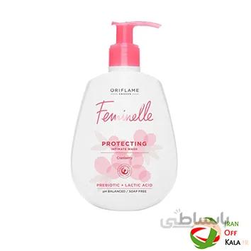 ژل بهداشتی بانوان فمینل Feminelle اوریفلیم کد 34498(300 میل)