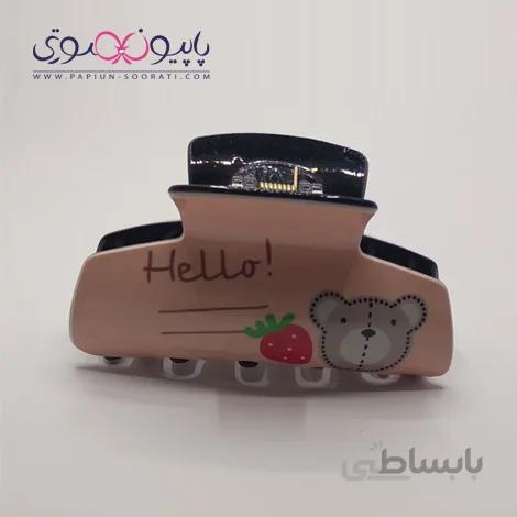 کلیپس مو طرح خرس