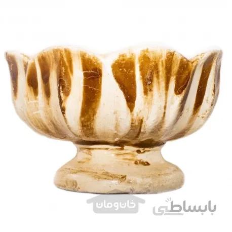 گلدان سفالی پایه دار