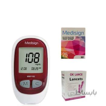 دستگاه تست قند خون مدیساین مدل MM1100