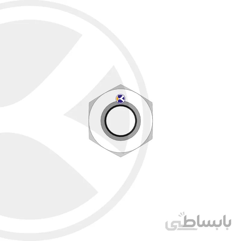 مهره شش گوش باریک سایز 3 میلی متر