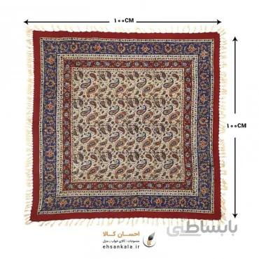 قلمکاری(چیت سازی)ممتاز طرح بته ترمه ریز