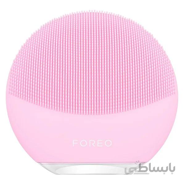 فیس براش فورئو FOREO مدل لونا مینی LUNA MINI 3 | پاکسازی صورت با فناوری T-SONIC، رنگ صورتی ا FOREO LUNA mini 3 Sonic Smart Silicone Electric Facial Cleansing Brush, Pink