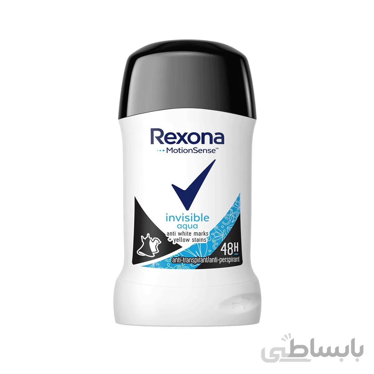 استیک رول رکسونا مدل Invisible Aqua با حجم ۴۰ میلی لیتر