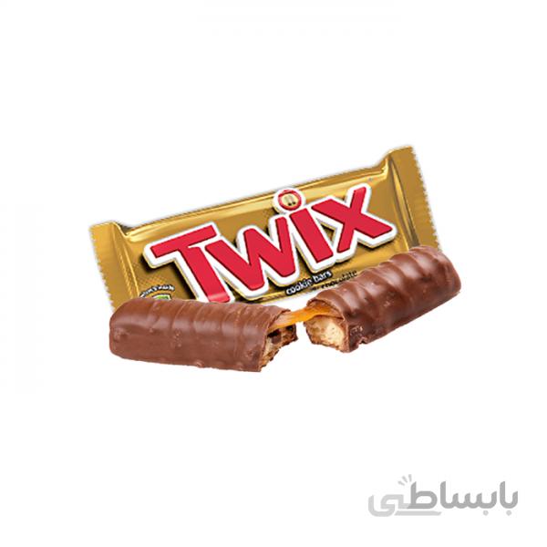 شکلات خالص و دوقلو تویکس همراه با لایه های عسل – Twix Chocolate