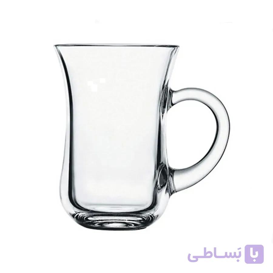 استکان پاشاباغچه سری Keyif کد55411 بسته 6 عددی