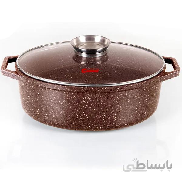 روستر (بوقلمون پز) گرانیت کاندید سایز 33