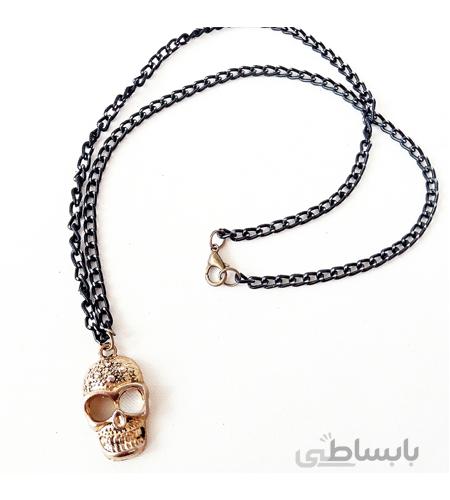 گردنبند برنز طرح اسکلت لبینا کد sn1136