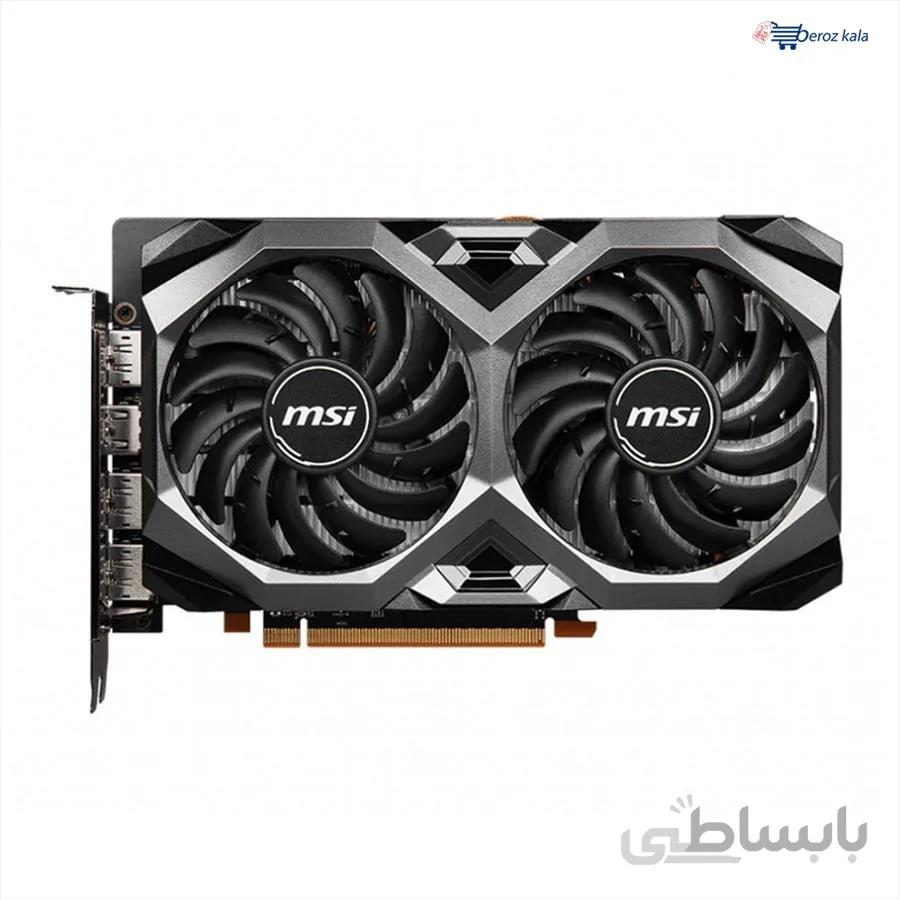 کارت گرافیک ام اس آی مدل Radeon RX 6600 XT MECH 2X 8G OCV1حافظه 8 گیگابایت ا MSI Radeon RX 6600 XT MECH 2X 8G OC GDDR6 Graphics Card