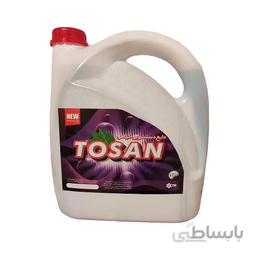 مایع دستشویی معمولی 4 لیتری توسان بسته 4 عددی