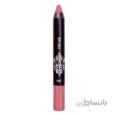 رژلب مدادی اسکار ۱۰۲ / OSCAR Chubby Lipstick Intense Moisturizing Lip Color