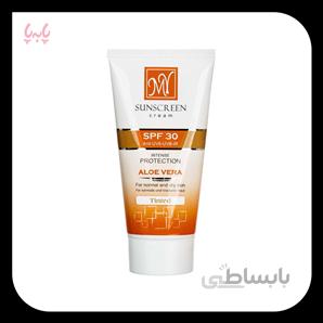 کرم ضد آفتاب SPF30 کرم پودری رنگی مای