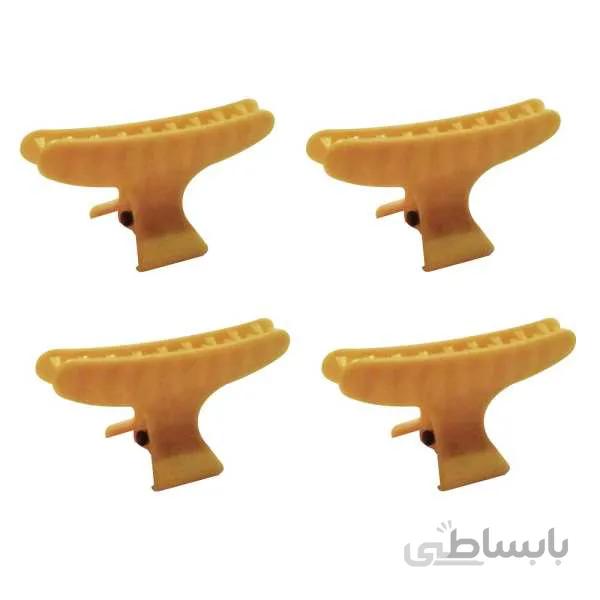 گیره تقسیم مو مدل YLW مجموعه 4 عددی