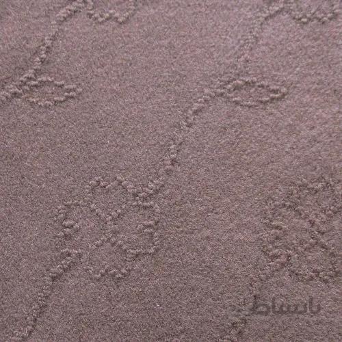 موکت پارس طرح نرگس قهوه ای
