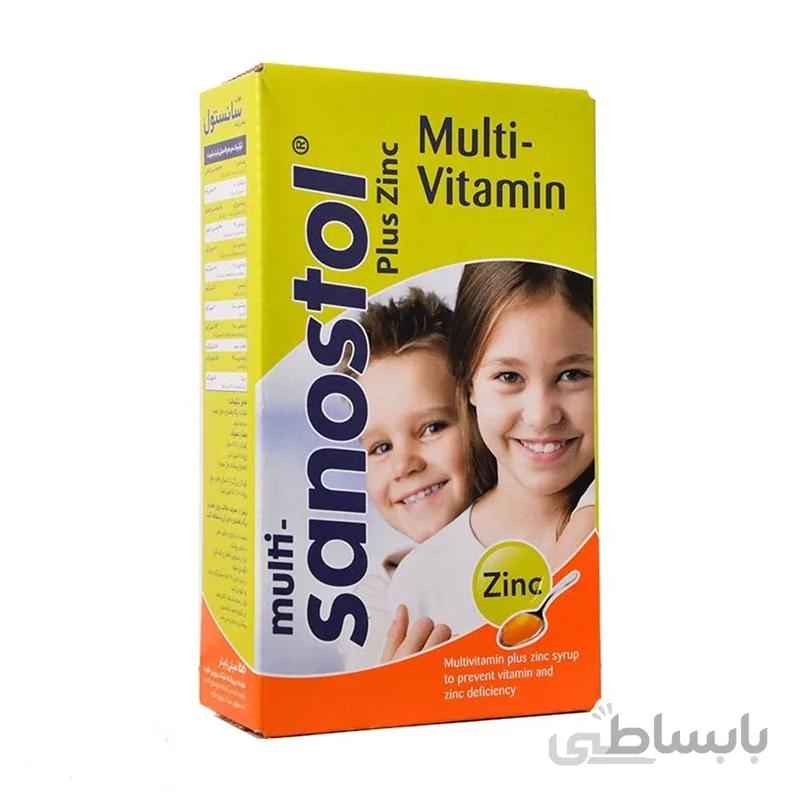 شربت مولتی سانستول پلاس زینک ا Multi Sanostol Plus Zinc