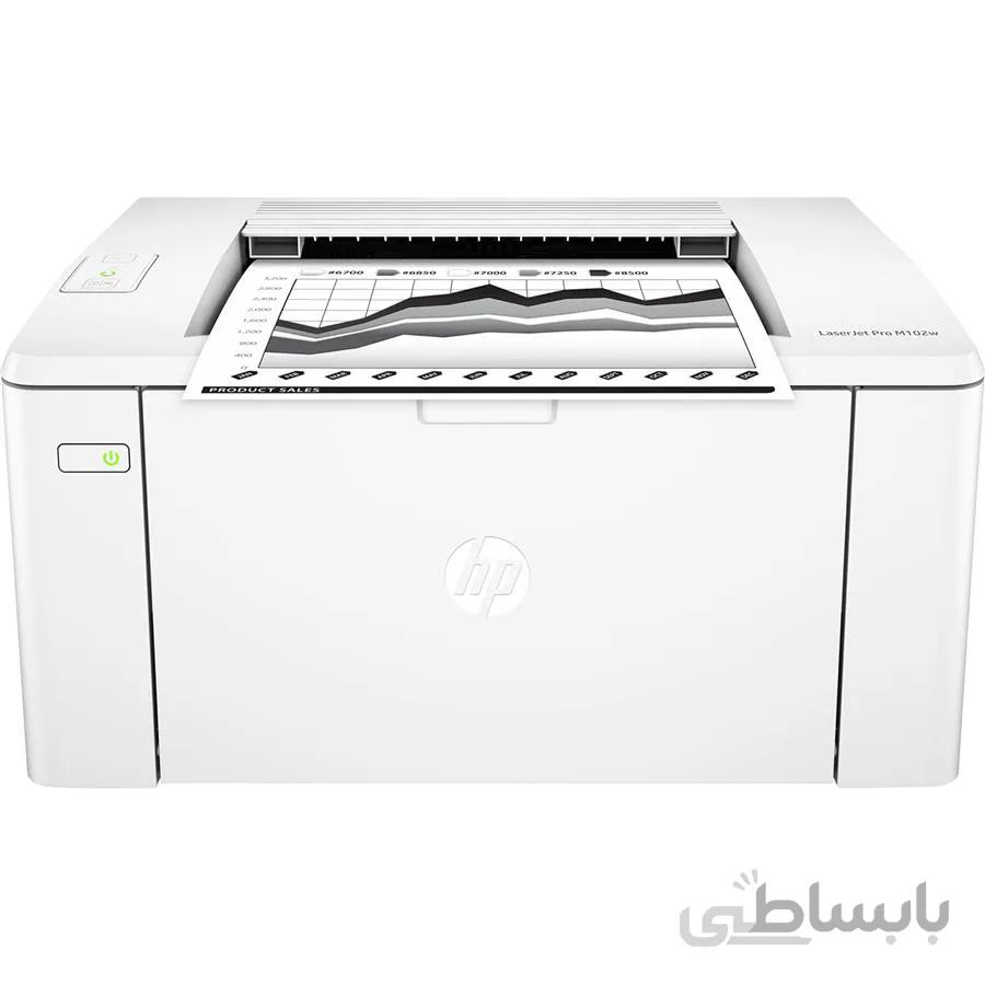 پرینتر لیزری اچ پی مدل LaserJet Pro M102w ا HP LaserJet Pro M102w Laser Printer